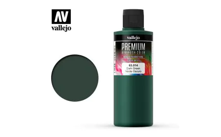 AV Vallejo Premium Color - 200ml - Opaque Dark Green