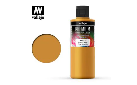 AV Vallejo Premium Color - 200ml - Opaque Yellow Ochre
