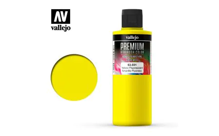 AV Vallejo Premium Color - 200ml - Fluorescent Yellow