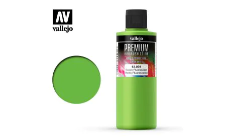 AV Vallejo Premium Color - 200ml - Fluorescent Green