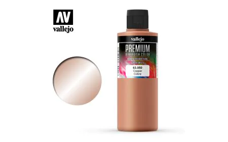 Vallejo Premium Color - 200ml Pearl & Metallics Copper