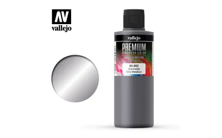 Vallejo Premium Color - 200ml Pearl & Metallics Gunmetal