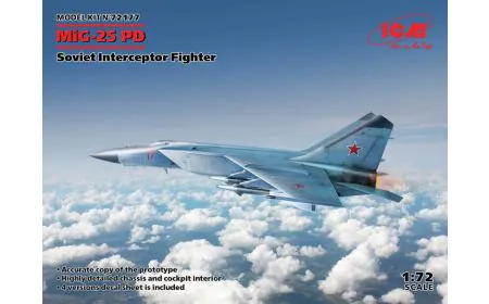 ICM 1:72 - MiG-25 PD, Soviet Training Aircraft