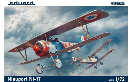 Eduard Kits 1:72 Weekend - Nieuport Ni-17 WWI