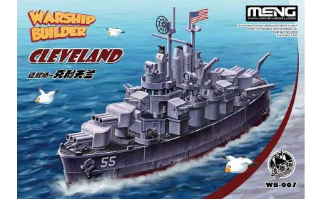 Meng Model Warship Builder - Cleveland
