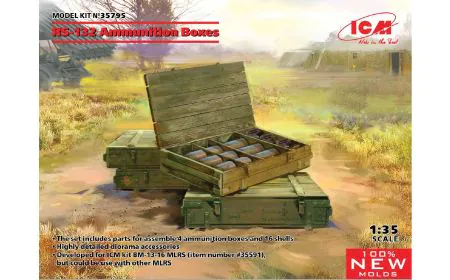 ICM 1:35 - RS-132 Ammunition Boxes