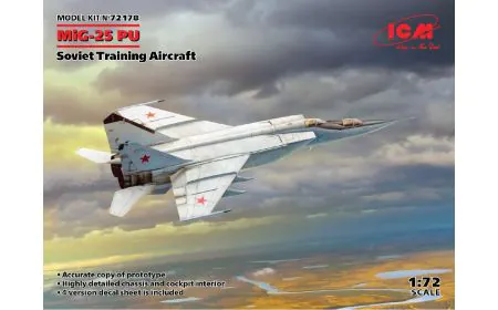 ICM 1:72 - MiG-25 PU Soviet Training Aircraft