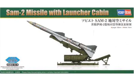 Hobbyboss 1:72 - Sam-2 Missile with Launcher Cabin