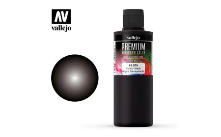 AV Vallejo Premium Color - 200ml -  Candy Black
