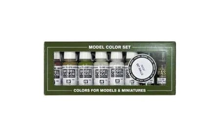 AV Vallejo Model Color Set - Building Set (x8)