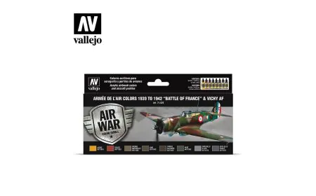 AV Vallejo Model Air Set - Armée de l'Air colors(1939-42)