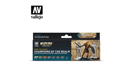 AV Vallejo Wizkids Set - Champions of the Realm
