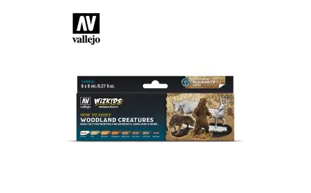 AV Vallejo Wizkids Set - Woodland creatures