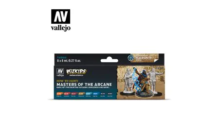 AV Vallejo Wizkids Set - Masters of the Arcane
