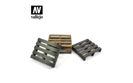 Vallejo Scenics - 1:35 Wooden Pallets