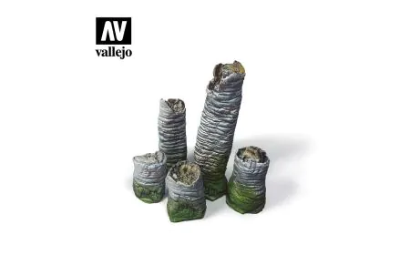 Vallejo Scenics - 1:35 Broken Palm Trunks