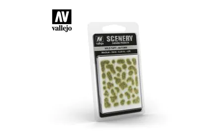 AV Vallejo Scenery - Wild Tuft - Autumn, Medium: 4mm