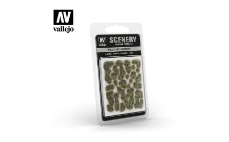 AV Vallejo Scenery - Wild Tuft - Burned, Large: 6mm
