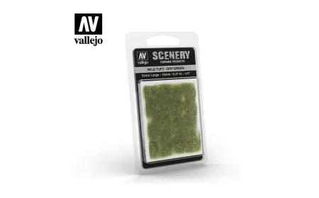 AV Vallejo Scenery - Wild Tuft - Dry Green, XL: 12mm