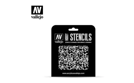AV Vallejo Stencils - 1:48 Weathered Paint