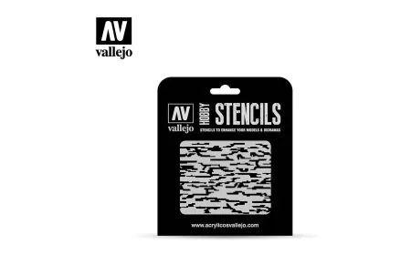 AV Vallejo Stencils - 1:32/35 Pixelated Modern Camo