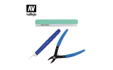 AV Vallejo Tools - Plastic Models Preparation Tool Kit