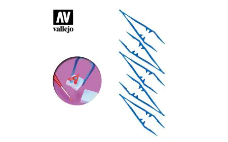 AV Vallejo Tools - Plastic Tweezers x5
