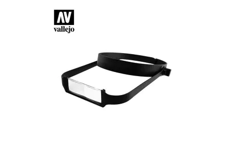 AV Vallejo Tools - Lightweight Headband Magnifier w/4 Lenses