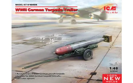 ICM 1:48 - WWII German Torpedo Trailer