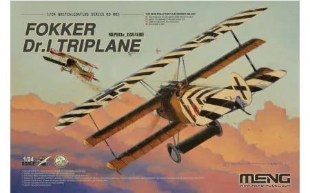 Meng Model 1:24 - Fokker Dr.I Triplane