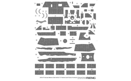 Meng Model 1:35 - Sd.Kfz.171 Panther Ausf A Early Decals