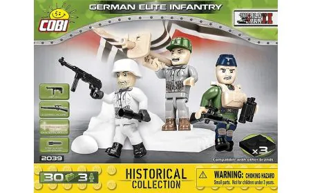 Cobi - Small Army - German Elite Troops (3 Figs)
