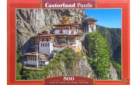 Castorland Jigsaw 500 pc - View of Paro Taktstang, Bhutan