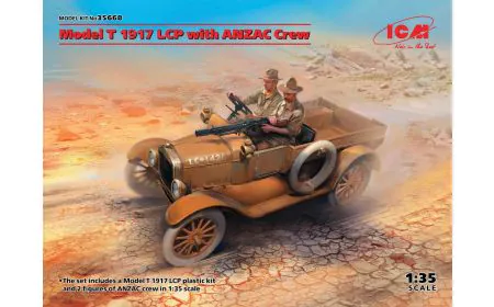 ICM 1:35 - Model T 1917 LCP with ANZAC Crew