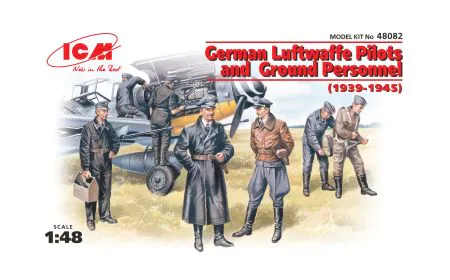 ICM 1:48 - Luftwaffe Pilots & Ground Personnel (1939-1945)