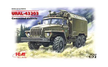 ICM 1:72 - URAL-43203, Command Vehicle