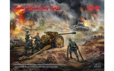 ICM Diorama 1:35 -Battle of Kursk,T-34-76(1943),Pak 36