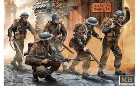Masterbox 1:35 - WWII British Infantry, Western Europe