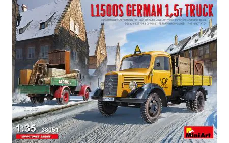 Miniart 1:35 - L1500S German 1.5t Truck