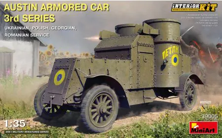 Miniart WWI 1:35 - Austin Armored Car (Interior Kit)