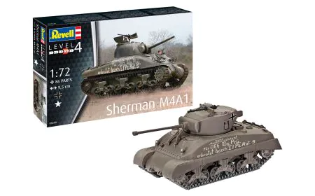 Revell 1:72 - Sherman M4a1