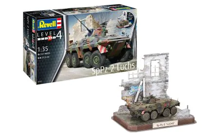 Revell 1:35 - SpPz2 Luchs & 3D Puzzle Diorama