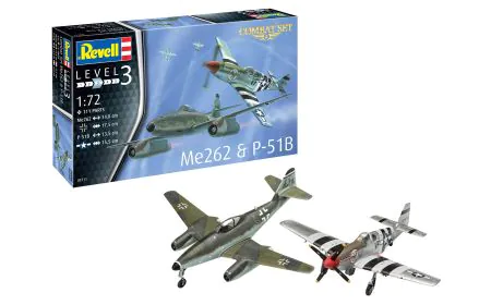 Revell 1:72 - Combat Set Me262 & P-51B