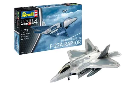 Revell 1:72 - Lockheed Martin F-22A Raptor
