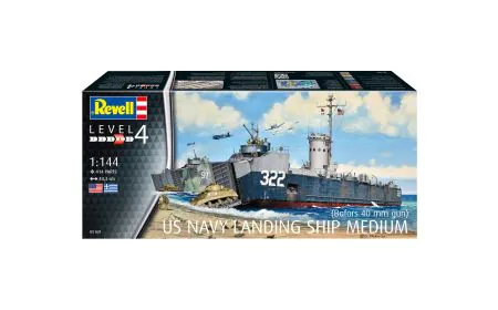 Revell 1:144 - US Navy Landing Ship Medium
