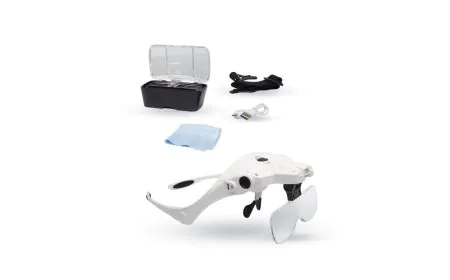 Lightcraft - LED Spectacles and 5 Lenses Magnifier USB