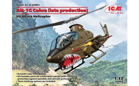 ICM 1:32 - AH-1G Cobra (late) US Attack Helicopter