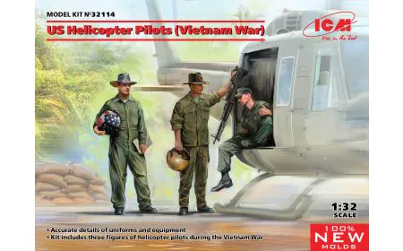 ICM 1:32 - US Helicopter Pilots (Vietnam War)
