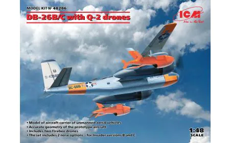ICM 1:48 - DB-26B/C With Q-2 Drones