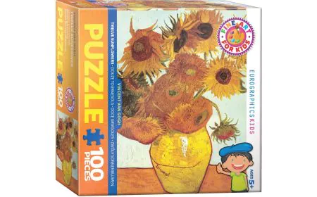 Eurographics Puzzle 100 Pc - Twelve Sunflowers, Van Gogh